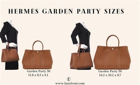 garden party hermes sizes|hermes garden party 30 price.